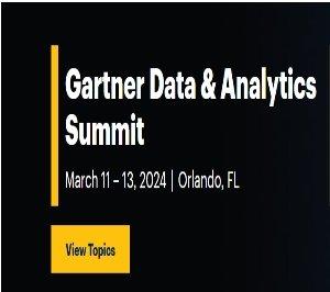 Gartner Data & Analytics Summit Orlando 2024
