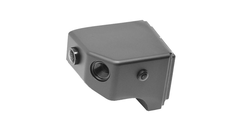 The camera can detect what lane vehicles are in and how fast they are moving