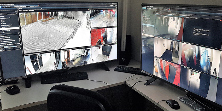 the solution was complemented by two virtual machines that operate on an HP server