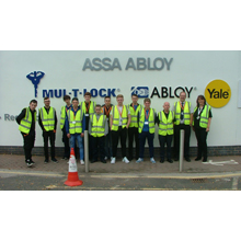 ASSA ABLOY played host to 10 apprentices from across the UK
