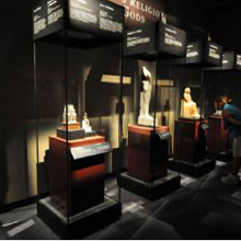 Bosch IP surveillance system chosen to protect AEI’s traveling exhibit Bosch cameras stream live video from the galleries to two DiBos digital video recorders that record to a 16 TB RAID 5 disk array