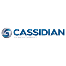 Cassidian logo, the company specialise in voice and data solutions
