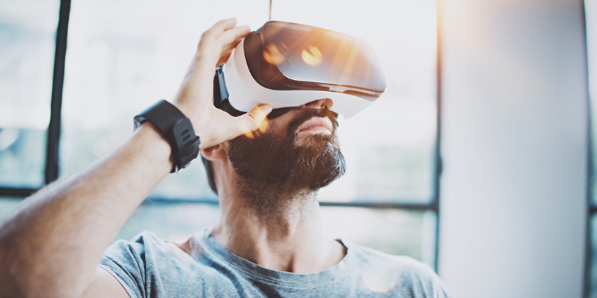 VR on the other hand is fully immersive, and for playback or monitoring of camera feeds would provide a great solution