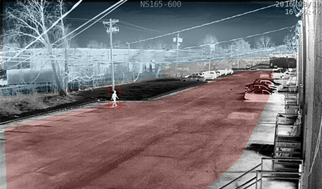 Fewer cameras are needed to protect the same location, reducing the infrastructure and thereby lowering overall project costs 