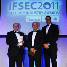 Elmdene’s Merlin MGD-S Graffiti Detector won the award in the 'Intruder Alarm or Exterior Deterrent Product of the Year' category in the prestigious IFSEC 2011 Security Industry Awards