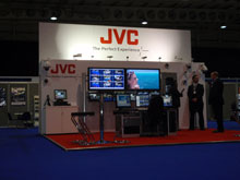 JVC stand at IIPSEC