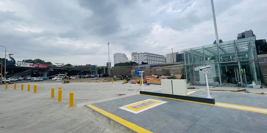 Meskel Square Parking Entrance