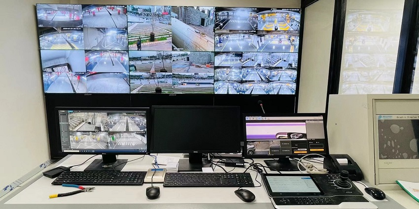 Meskel Square Underground Parking Monitoring Station