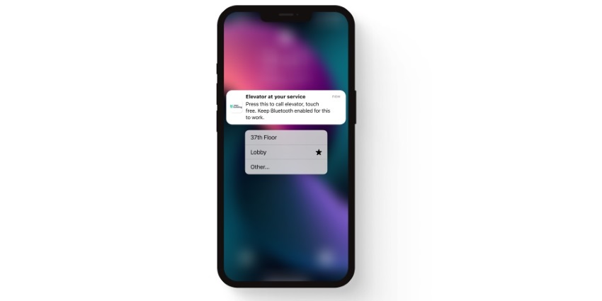 Building visitors will enter the building using a pre-generated QR code that will open the turnstile