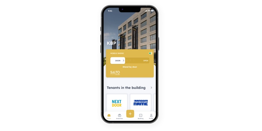 Sharry will make the building smart and future-proof through a white-label mobile app