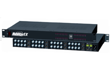 HubWayEX UTP transceiver hub series with improved video transmission efficiency displayed at ISC West 2010