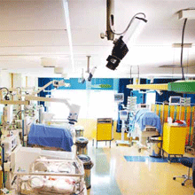 Axis's network cameras assist parents to keep watch over their newborns