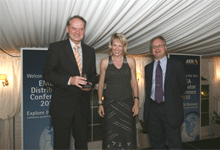 Videor does a hat-trick, wins award for best distributor for Axis’ netword video surveillance products