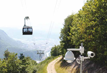 Cable car link flies high with installation of Axis security cameras