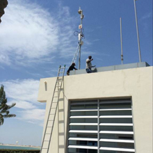 Multiple 2MP Full HD network vandal-proof IR wedge dome cameras were also installed