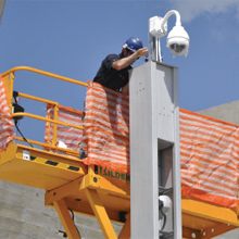 Sony cameras were easily integrated into the stadium’s CCTV management infrastructure