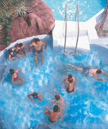 The LEGIC system enables visitors to move with ease from one area to another