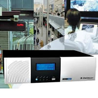 Output from the cameras is currently recorded to a trio of Dallmeier DLS 24 hard disc recorders