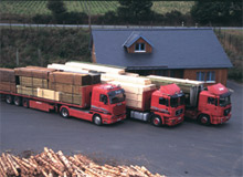 The sawmill is well-known for its reliability, precise delivery times, strict observance of delivery dates and high quality