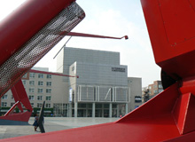 The Rotterdamse Schouwburg theater layout of entrance