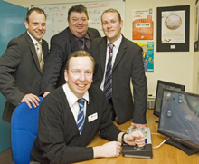 Chubb Security Officers and Crime Prevention Officers in control room