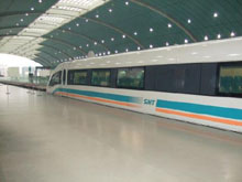 Shanghai Magnetic Levitation Train, China