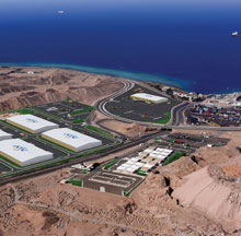 Aqaba Logistics Village (ALV), which is a tax-free hub located in Aqaba, Jordan