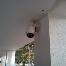 78 pieces of FD7131s, 30 pieces of SD8121s and eight SD7323 units along with VIVOTEK in-house ST7501 software were used for library surveillance