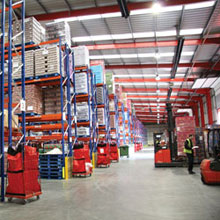 Live or recorded images from all 43 cameras can be viewed on Samsung STM-17LA monitors