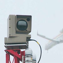 The SAGAT airport installation includes CCTV cameras, Sentry II cameras and video server 