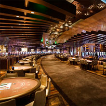 Oncam 360-degree cameras ensure that close to 100 percent of the casino floor is covered 24/7