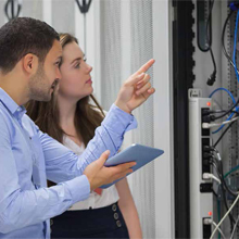 If the scanner detects either of those situations and the person lacks proper authorisation for this, then AEOS denies access to the data centre