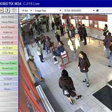 The MOBOTIX cameras also provide a high level of video quality through its use of megapixel sensors