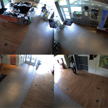 At Heifer International, three Arecont Vision AV8185DN SurroundVideo day/night 8 megapixel IP cameras are now being used