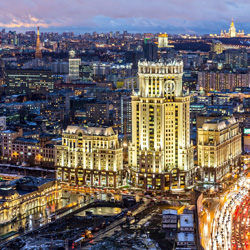 Samsung Techwin’s video surveillance equipment installed at Paveletskaya Plaza in Moscow