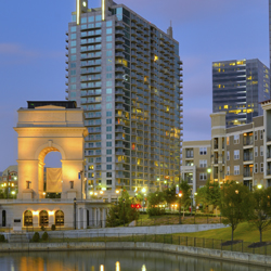 Atlantic Station's new mixed-use building is protected by NVT's Eo2 solution