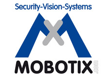 Mobotix logo, the company specialise in digital high-resolution, network-based video security systems 