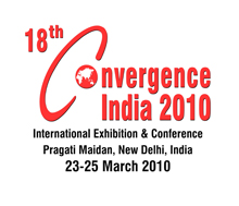 Communication technologies and their security discussed at the Convergence India Expo 2010