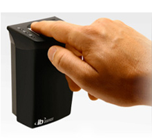 Integrated Biometrics’ fingerprint reader integrates with DSX’s access control system
