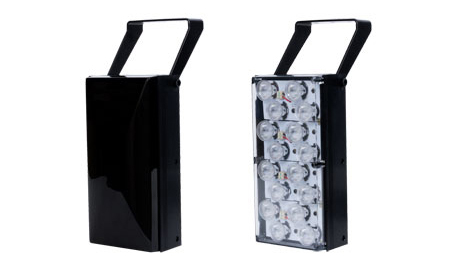 Another advantage of stand-alone illuminators is that they capture light at longer distances