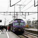 Conventional camera image: train platform