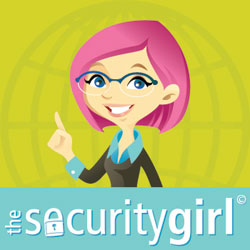 The Security Girl, ambassador of American Fire & Security