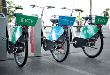 Smart cards from LEGIC implemented by velopass in its bike sharing venture 