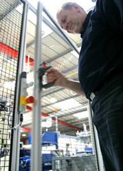 Fortress' eGard interlocks protect a robot cell