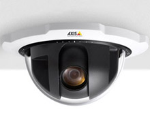 Two Axis 233Ds make up part of the total nine Axis network cameras now employed to monitor the stadium
