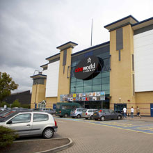 Panasonic's WV-CW860 dome cameras were installed throughout the site