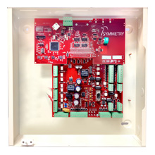 Symmetry SR-2000 supports F/2F reader communication protocol with the legacy four door F/2F controllers
