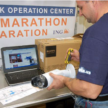 The technologies from Firetide and Sony allowed EIA to temporarily install video surveillance around Central Park in a short amount of time