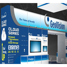 Also demonstrated is the GeoVision Access Control Solution, including elevator controller and IP fingerprint reader