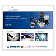 The highly responsive mobile version of www.tri-ed.com resizes to each user’s screen regardless of the device